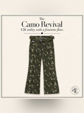 Vintage Y2K, Dorinha Jeans Wear CamoPants, Size 3